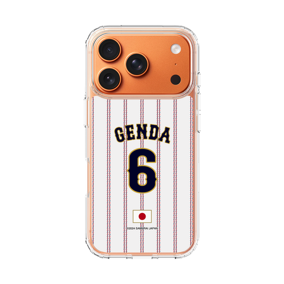 スリムプロテクションケース［ 侍ジャパン - ホーム #6 GENDA ］