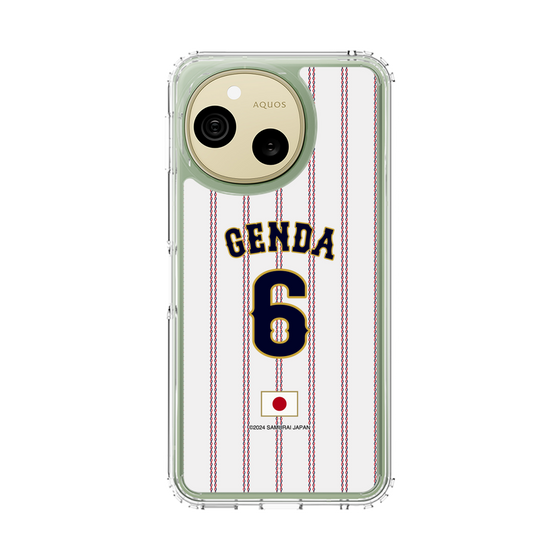 スリムプロテクションケース［ 侍ジャパン - ホーム #6 GENDA ］