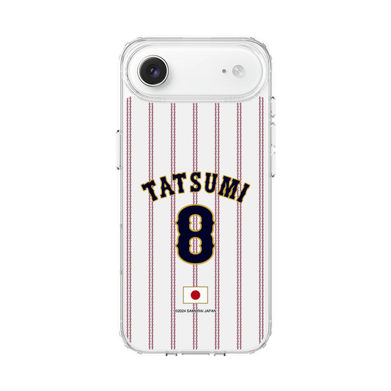 スリムプロテクションケース［ 侍ジャパン - ホーム #8 TATSUMI ］