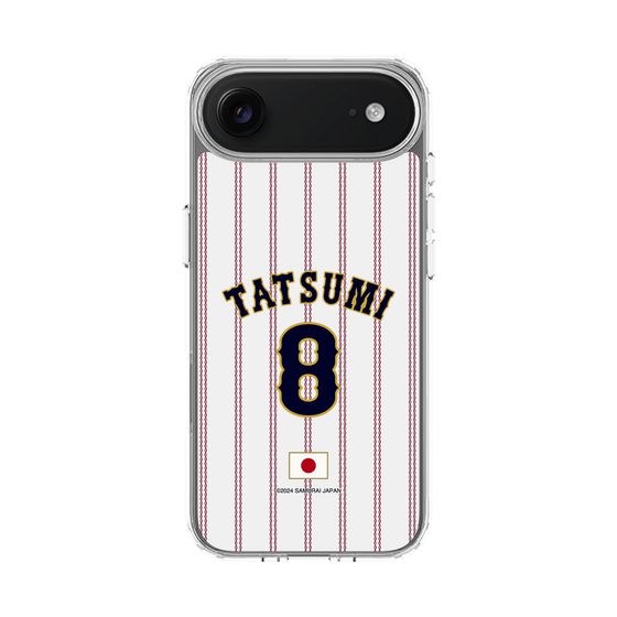 スリムプロテクションケース［ 侍ジャパン - ホーム #8 TATSUMI ］