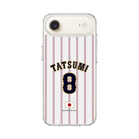 スリムプロテクションケース［ 侍ジャパン - ホーム #8 TATSUMI ］