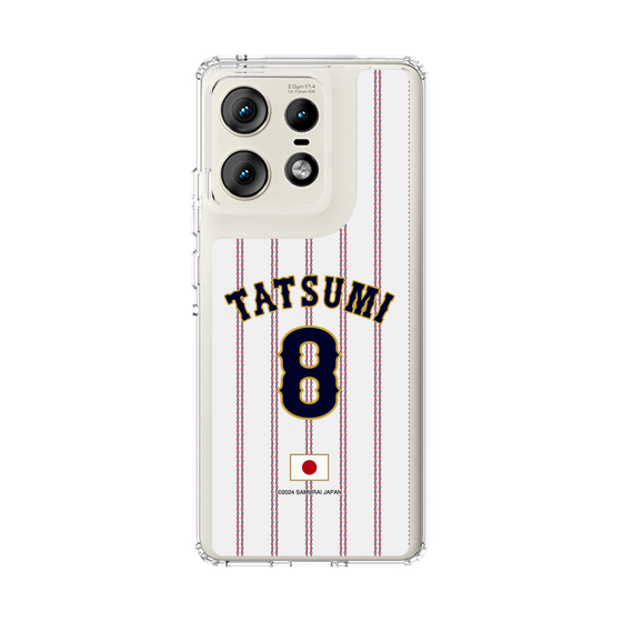 スリムプロテクションケース［ 侍ジャパン - ホーム #8 TATSUMI ］