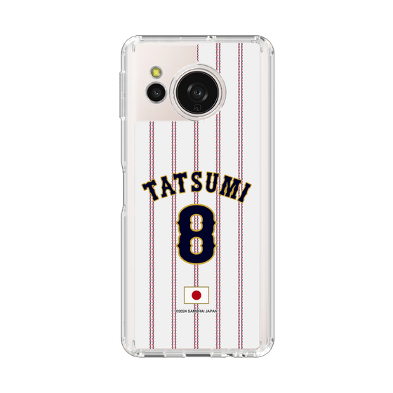 スリムプロテクションケース［ 侍ジャパン - ホーム #8 TATSUMI ］