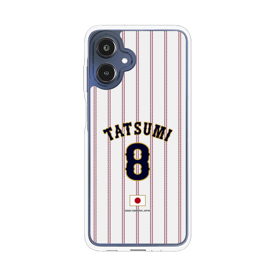 スリムプロテクションケース［ 侍ジャパン - ホーム #8 TATSUMI ］