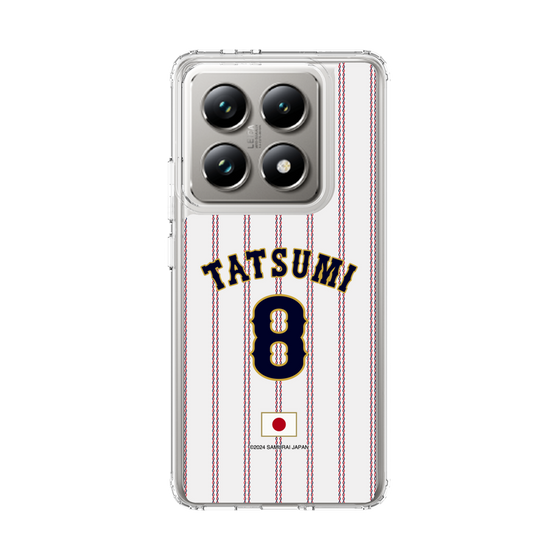 スリムプロテクションケース［ 侍ジャパン - ホーム #8 TATSUMI ］
