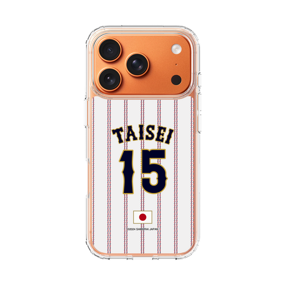 スリムプロテクションケース［ 侍ジャパン - ホーム #15 TAISEI ］