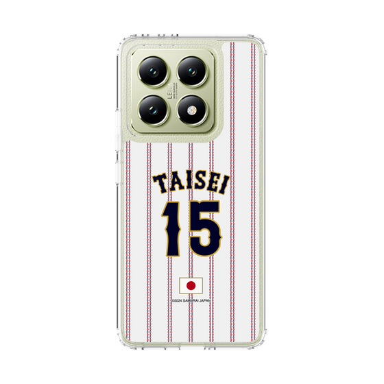 スリムプロテクションケース［ 侍ジャパン - ホーム #15 TAISEI ］