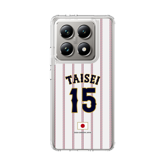 スリムプロテクションケース［ 侍ジャパン - ホーム #15 TAISEI ］