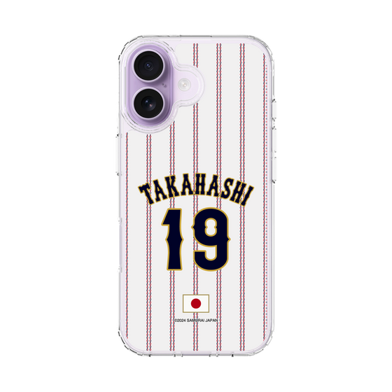 スリムプロテクションケース［ 侍ジャパン - ホーム #19 TAKAHASHI ］