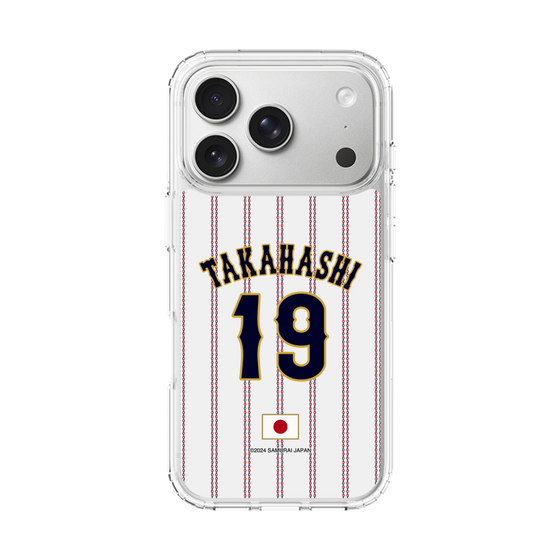 スリムプロテクションケース［ 侍ジャパン - ホーム #19 TAKAHASHI ］