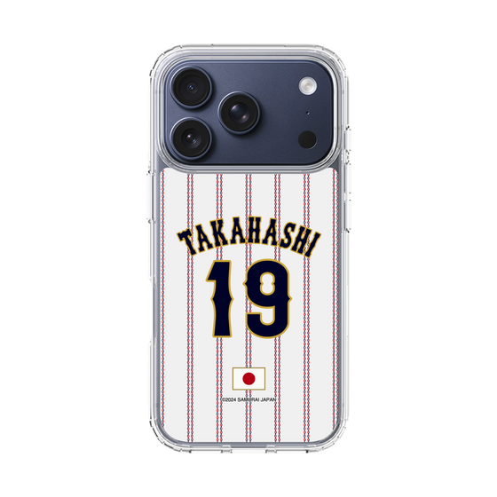 スリムプロテクションケース［ 侍ジャパン - ホーム #19 TAKAHASHI ］