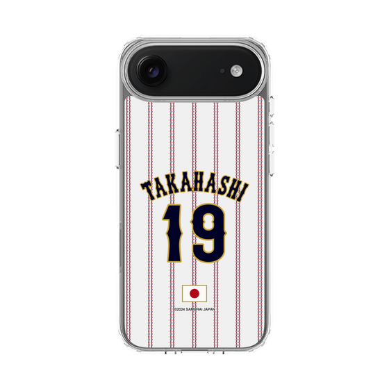 スリムプロテクションケース［ 侍ジャパン - ホーム #19 TAKAHASHI ］