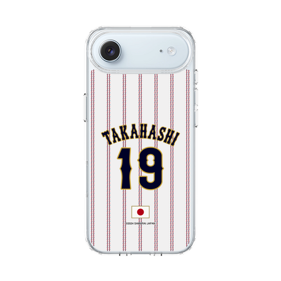 スリムプロテクションケース［ 侍ジャパン - ホーム #19 TAKAHASHI ］