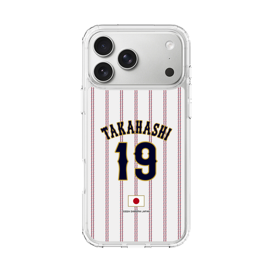 スリムプロテクションケース［ 侍ジャパン - ホーム #19 TAKAHASHI ］
