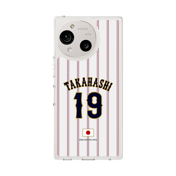 スリムプロテクションケース［ 侍ジャパン - ホーム #19 TAKAHASHI ］