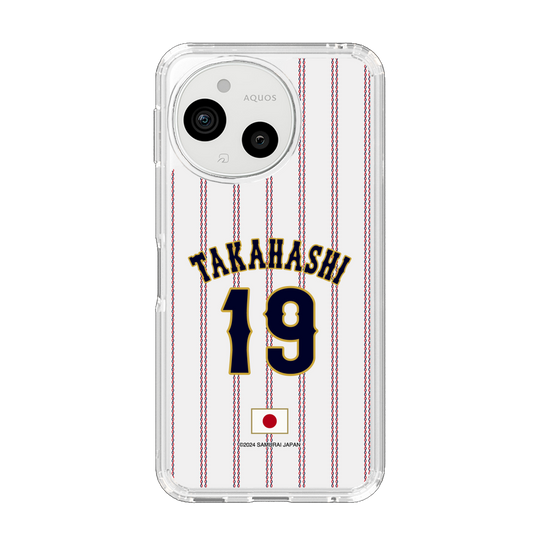 スリムプロテクションケース［ 侍ジャパン - ホーム #19 TAKAHASHI ］