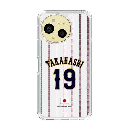 スリムプロテクションケース［ 侍ジャパン - ホーム #19 TAKAHASHI ］