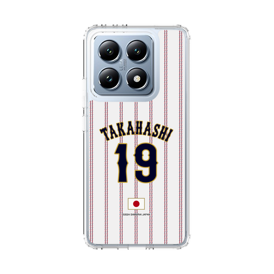 スリムプロテクションケース［ 侍ジャパン - ホーム #19 TAKAHASHI ］
