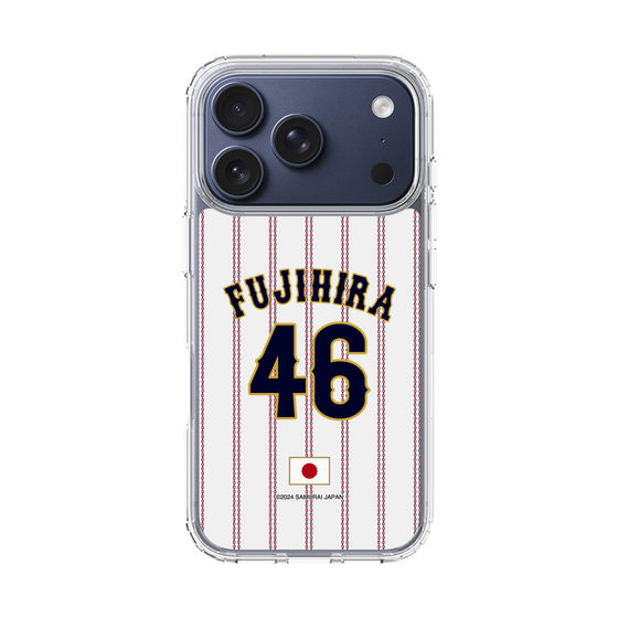 スリムプロテクションケース［ 侍ジャパン - ホーム #46 FUJIHIRA ］