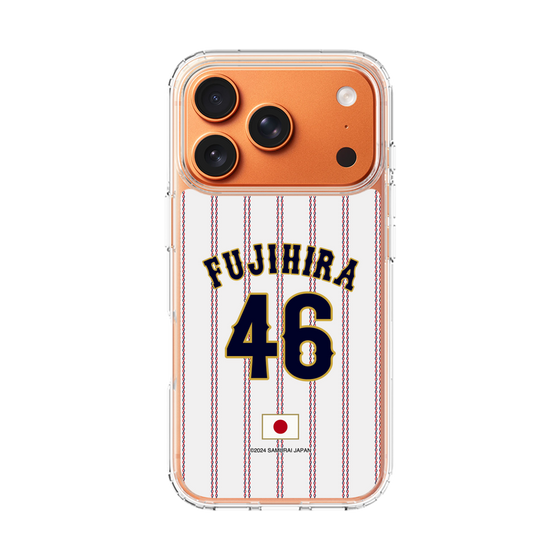 スリムプロテクションケース［ 侍ジャパン - ホーム #46 FUJIHIRA ］