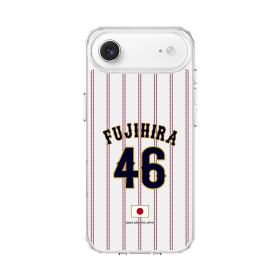 スリムプロテクションケース［ 侍ジャパン - ホーム #46 FUJIHIRA ］