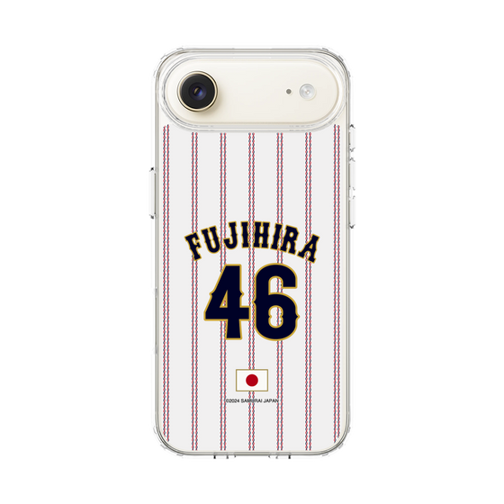 スリムプロテクションケース［ 侍ジャパン - ホーム #46 FUJIHIRA ］