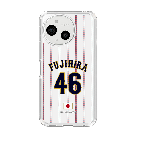 スリムプロテクションケース［ 侍ジャパン - ホーム #46 FUJIHIRA ］