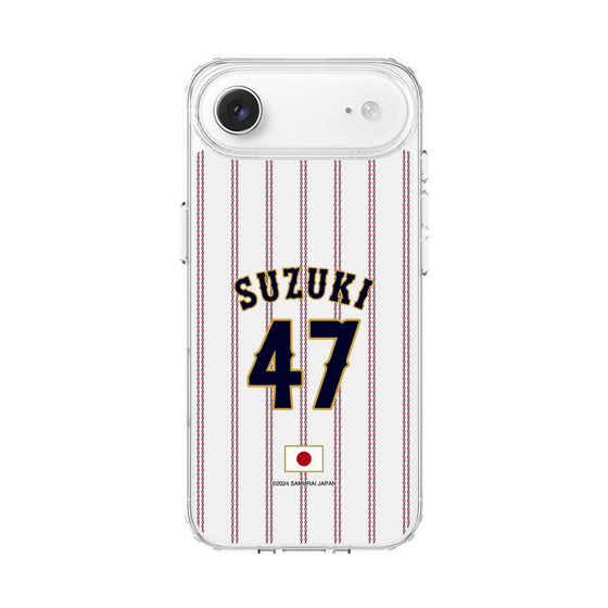 スリムプロテクションケース［ 侍ジャパン - ホーム #47 SUZUKI ］