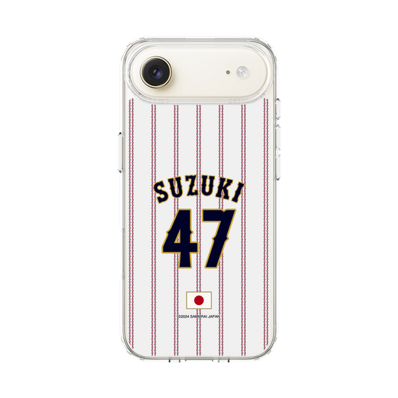 スリムプロテクションケース［ 侍ジャパン - ホーム #47 SUZUKI ］