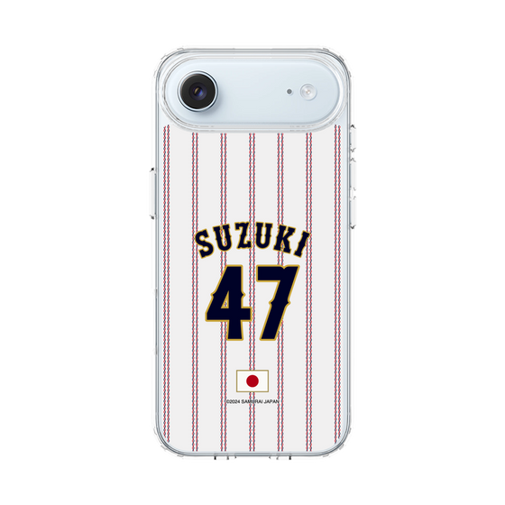 スリムプロテクションケース［ 侍ジャパン - ホーム #47 SUZUKI ］