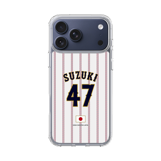 スリムプロテクションケース［ 侍ジャパン - ホーム #47 SUZUKI ］