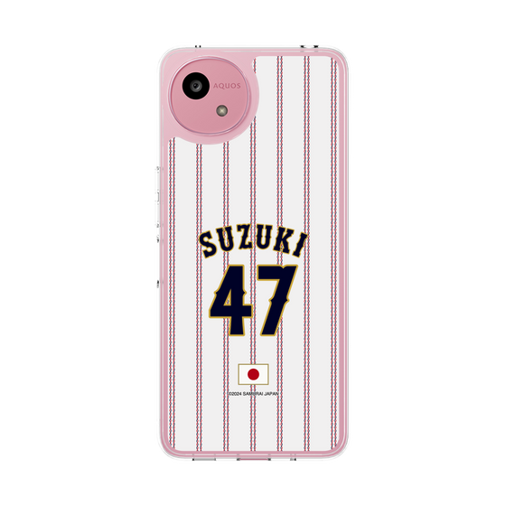 スリムプロテクションケース［ 侍ジャパン - ホーム #47 SUZUKI ］