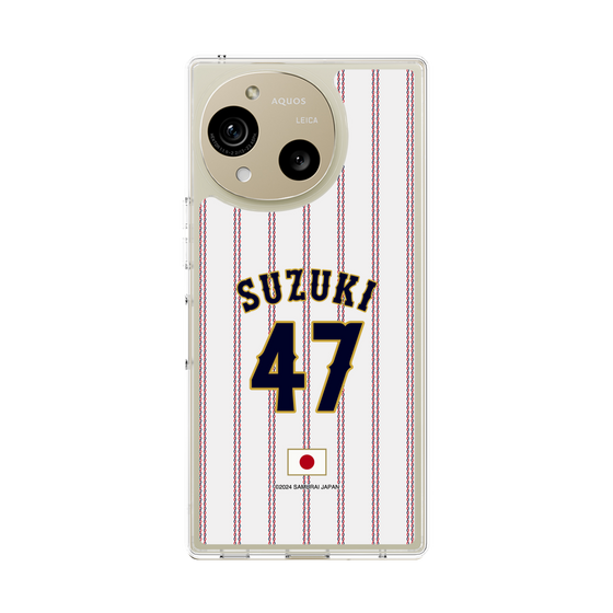 スリムプロテクションケース［ 侍ジャパン - ホーム #47 SUZUKI ］