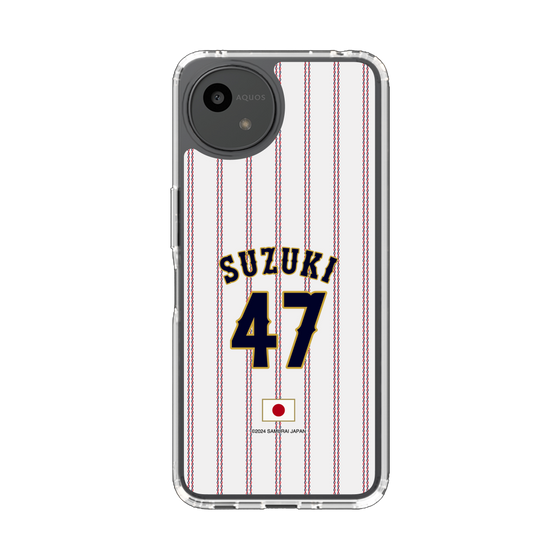 スリムプロテクションケース［ 侍ジャパン - ホーム #47 SUZUKI ］