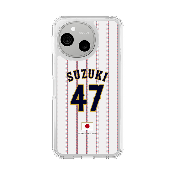 スリムプロテクションケース［ 侍ジャパン - ホーム #47 SUZUKI ］