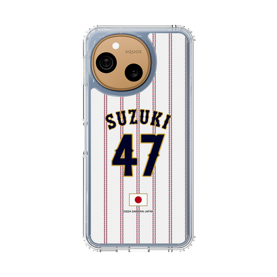 スリムプロテクションケース［ 侍ジャパン - ホーム #47 SUZUKI ］