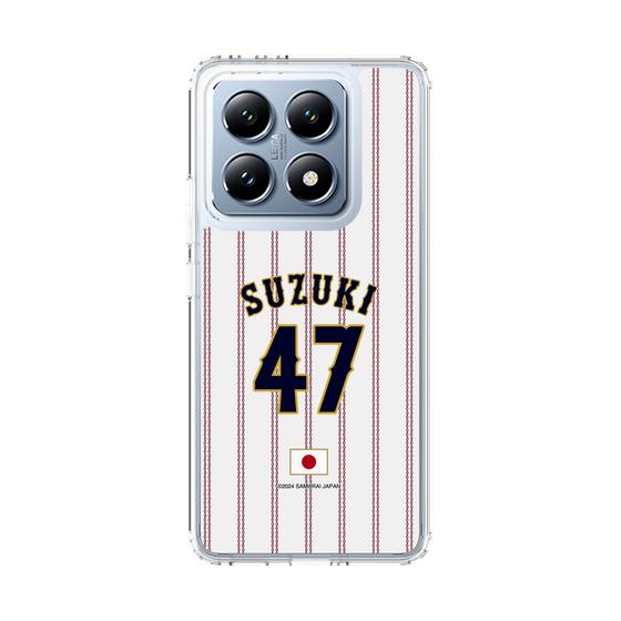 スリムプロテクションケース［ 侍ジャパン - ホーム #47 SUZUKI ］