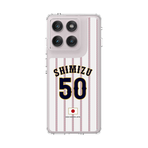 スリムプロテクションケース［ 侍ジャパン - ホーム #50 SHIMIZU ］