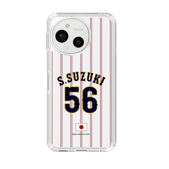 スリムプロテクションケース［ 侍ジャパン - ホーム #56 SUZUKI ］