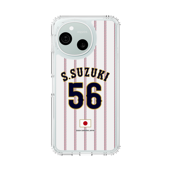 スリムプロテクションケース［ 侍ジャパン - ホーム #56 SUZUKI ］