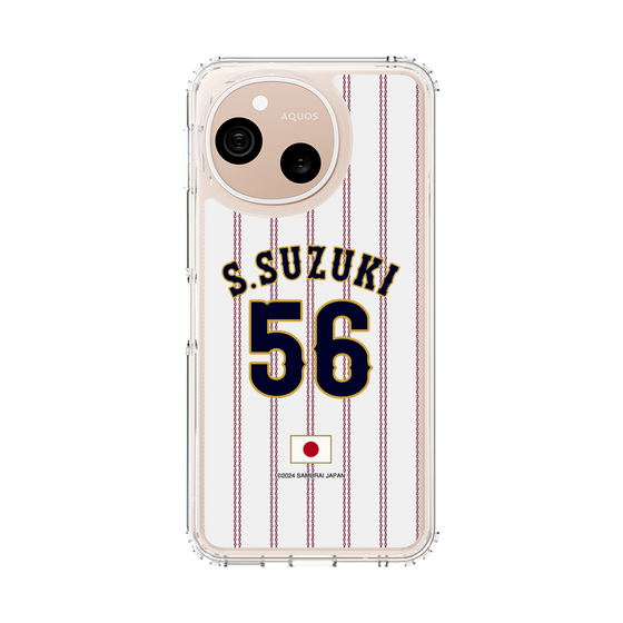 スリムプロテクションケース［ 侍ジャパン - ホーム #56 SUZUKI ］