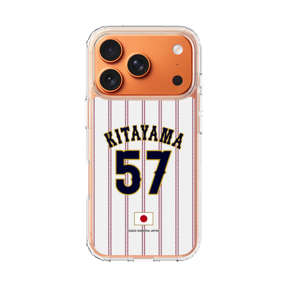 スリムプロテクションケース［ 侍ジャパン - ホーム #57 KITAYAMA ］