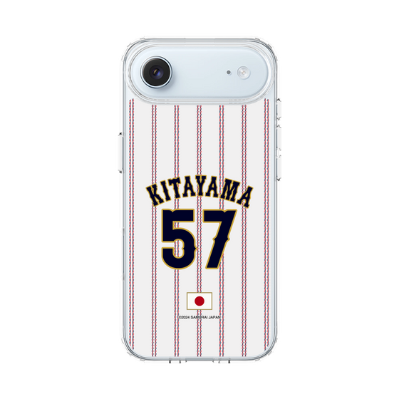 スリムプロテクションケース［ 侍ジャパン - ホーム #57 KITAYAMA ］