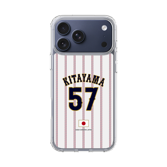スリムプロテクションケース［ 侍ジャパン - ホーム #57 KITAYAMA ］