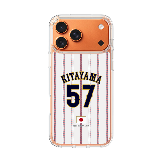 スリムプロテクションケース［ 侍ジャパン - ホーム #57 KITAYAMA ］