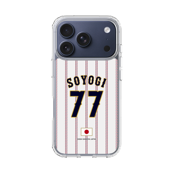 スリムプロテクションケース［ 侍ジャパン - ホーム #77 SOYOGI ］