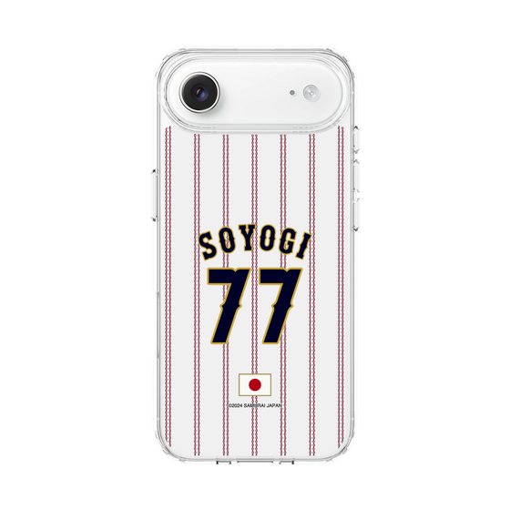 スリムプロテクションケース［ 侍ジャパン - ホーム #77 SOYOGI ］