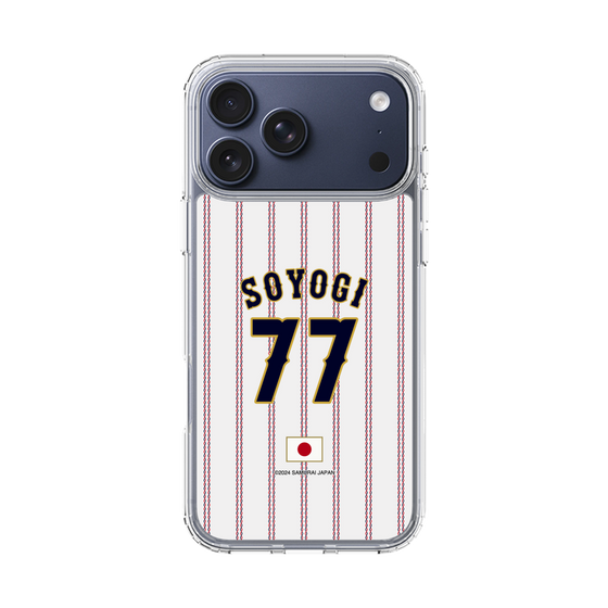 スリムプロテクションケース［ 侍ジャパン - ホーム #77 SOYOGI ］