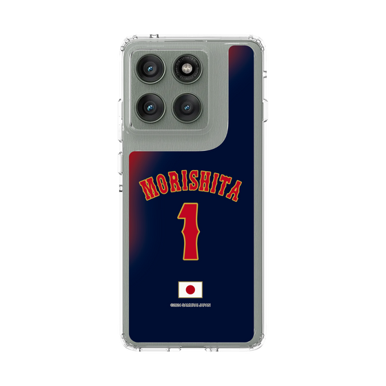 スリムプロテクションケース［ 侍ジャパン - ビジター #1 MORISHITA ］