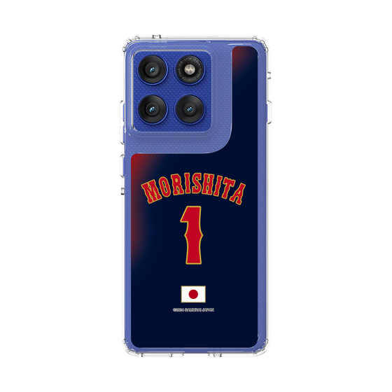 スリムプロテクションケース［ 侍ジャパン - ビジター #1 MORISHITA ］